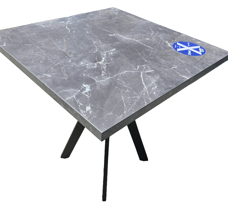 (Set) Pied de table Cooper + plateau de table Exteriolit